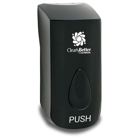 Intercon Chemical CLEARLY BETTER MULTI-FLEX MANUAL FOAM DISPENSER BLACK EQ-HW 01EA-MFLMANL